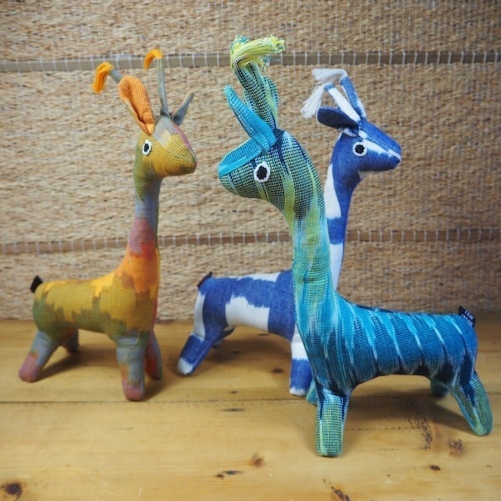IKAT Giraffe Plush